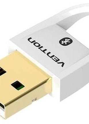 Bluetooth адаптер vention usb bluetooth 5.0 приёмник передатчик для компьютера, ноутбука white (cdsw0)