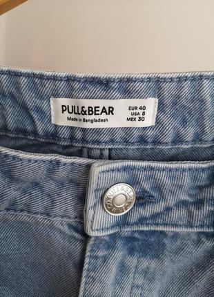 Укорочені джинси pull&bear  🤎7 фото