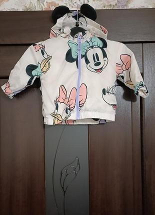 Курточка h&m disney mini mouse1 фото