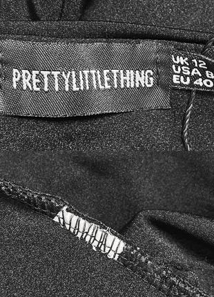 Новый черный топ prettylittlething7 фото