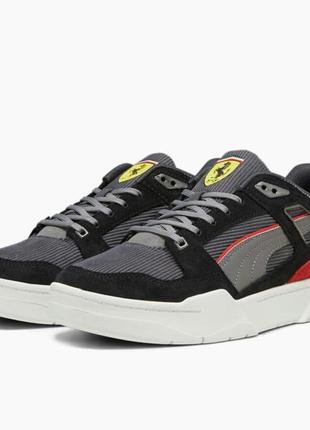 Новые мужские кеды кроссовки puma scuderia ferrari slipstream