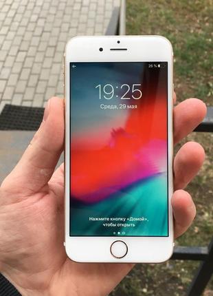 Б/у apple iphone 6s 32gb gold neverlock2 фото