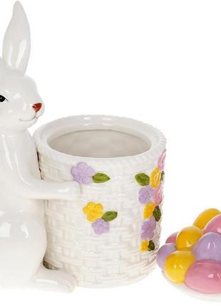 Банка для продуктів "кролик", кераміка 20х11,5х24 см bona (2000002659334)2 фото