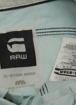 G-star raw рр m рубашка-трансформер из хлопка8 фото