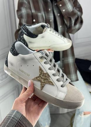 Шикарные кроссовки в стиле golden goose люкс