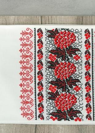 Ручна вишивка на українському рушнику|традиційний український рушник|натуральний лляний рушник3 фото