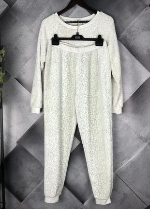 Пижама кофта свитер и штаны теплые костюм одежда для дома для сна2 фото