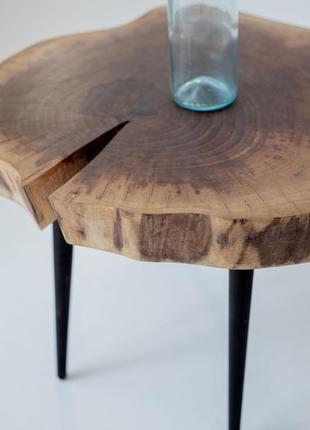 Стіл зі спилу горіха, стіл ручної роботи, стіл з дерева та епоксидної смоли, стіл з епоксидної смоли7 фото