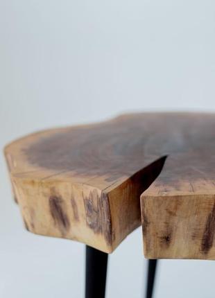 Стіл зі спилу горіха, стіл ручної роботи, стіл з дерева та епоксидної смоли, стіл з епоксидної смоли5 фото
