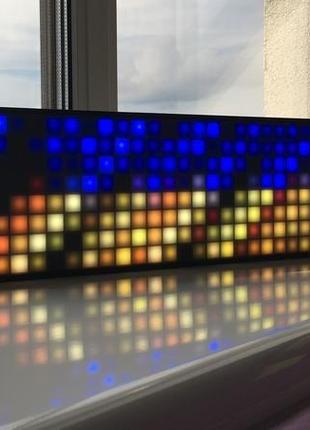 Повнокольоровий анімований led-екран та біжуча стрічка квадратні пікселі4 фото