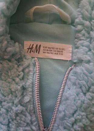 Кофта h&m 146-152 cm 10-12лет барашек