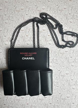 Rouge allure velvet chanel кейс сумочка для помад5 фото