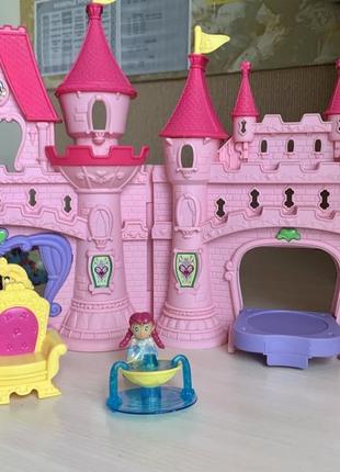 Розовый кукольный замок, keenway с звуковыми и мировыми эффектами салфета6 фото