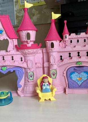 Розовый кукольный замок, keenway с звуковыми и мировыми эффектами салфета8 фото