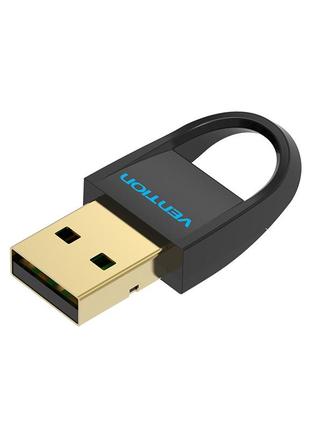Bluetooth-адаптер vention usb bluetooth 4.0 передатчик для компьютера, ноутбука black (cddbo)