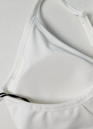 Новый спортивный топ бра nike dri-fit indy women's sports bra white9 фото