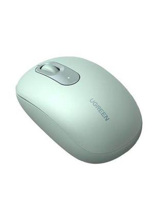 Бездротова usb-миша ugreen usb wireless mouse 2,4 ггц green (mu105)