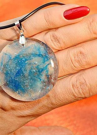 Кулон из стекла, фьюзинг