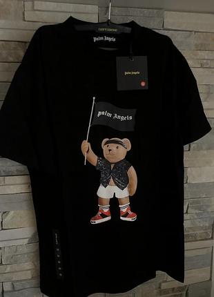 Palm angels pirate bear футболка