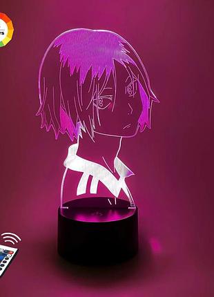 Ночник-светильник 3d "кенма козуме" 3dtoyslamp 24х13 см  cl0029322