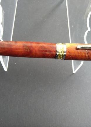 Ручка перова ручної роботи малинова