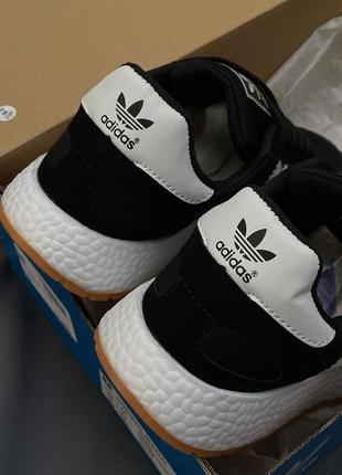 Кросівки чоловічі adidas iniki black/white5 фото