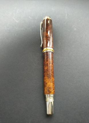 Ручка роллер ручной работы бриар3 фото