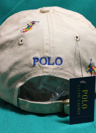 Кепка бейсболка polo ralph lauren мульти лого3 фото