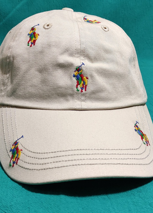 Кепка бейсболка polo ralph lauren мульти лого1 фото