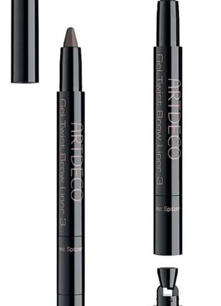 Оригінал. стійкий олівець для брів з шовковистою текстурою gel twist brow liner