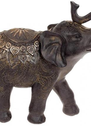 Декоративна статуетка "слон" 22х9х22 см bona (2000002638766)