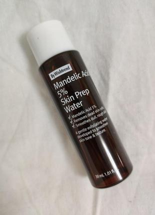 Мигдальний тонер-пілінг by wishtrend mandelic acid 5% skin prep water 30 мл