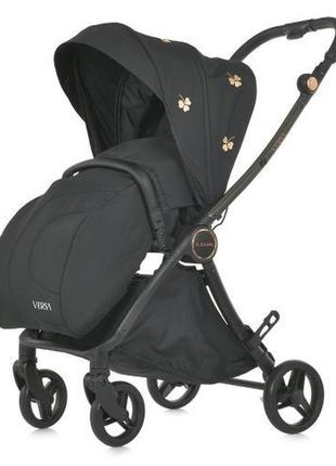 Коляска прогулочная  me 1078 versa clover black6 фото