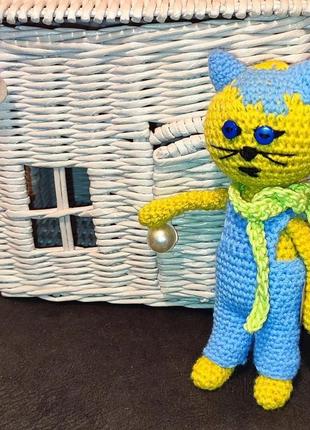 Игрушка кот ручной работы