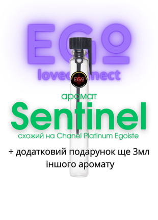 3мл пробник чоловічого парфуму з феромонами ego loveconnect sentinel.