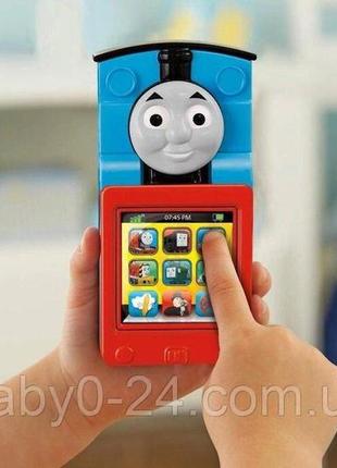 Fisher-price интерактивный телефон томас thomas the train: thomas smart phone2 фото