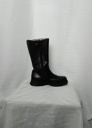 Стильные кожаные сапожки ☔ 2