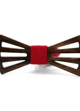 Деревянная галстук-бабочка gofin wood 11,5х4,5 см деревяный cl0083511