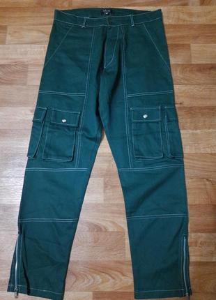 Штаны мужские карго размер 46.