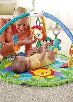 Fisher-price розвивальний килимок тропічний ліс