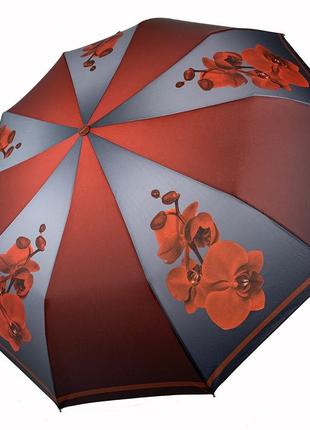 Жіноча парасолька-автомат 102 см the best бордова (2000002289036)