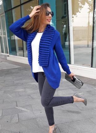 Вязаный кардиган "lenor" 2