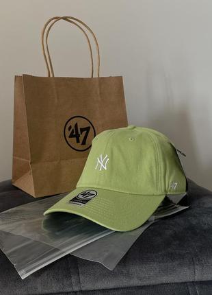 Летняя кепка 47 brand new york yankees бейсболка new era