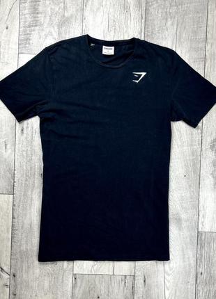 Gymshark футболка s размер спортивная чёрная оригинал2 фото