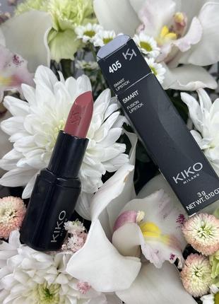 Питательные губные помады smart fusion lipstick от kiko milano с кремовой текстурой 💄