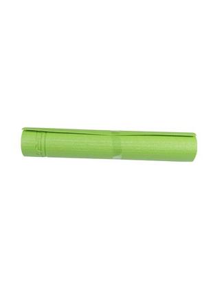 Килимок для йога, пілатес, фітнес 173х61х0,4 см sportvida зелений (2000000781242)2 фото