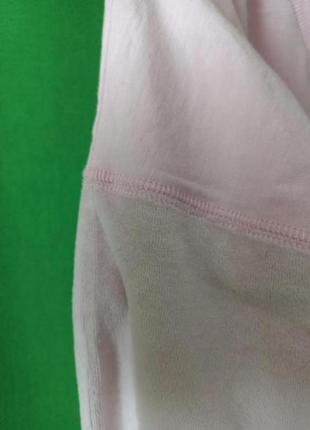 Удлинённый свитшот велюр/ трикотаж quartz pink gap8 фото