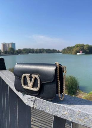 🌿новинка🌿  👜 valentino black сумка lux якість 😍 шикарний подарунок для дівчини 🔥🎁3 фото