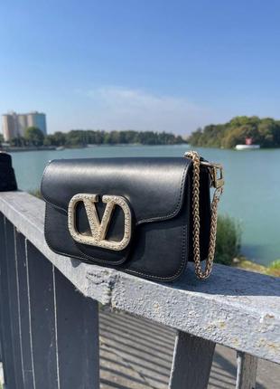 🌿новинка🌿  👜 valentino black сумка lux якість 😍 шикарний подарунок для дівчини 🔥🎁7 фото