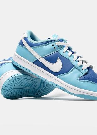 Dunk low blue1 фото